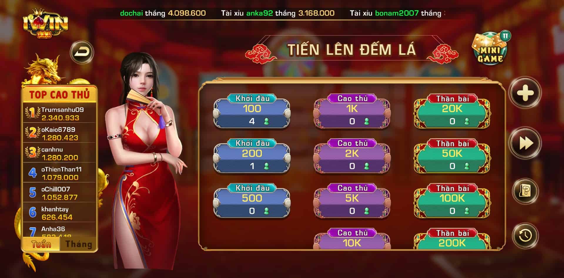 Những kinh nghiệm đánh game bài tiến lên miền nam mang thưởng lớn. Nhung kinh nghiem danh game bai tien len mien nam mang thuong lon.