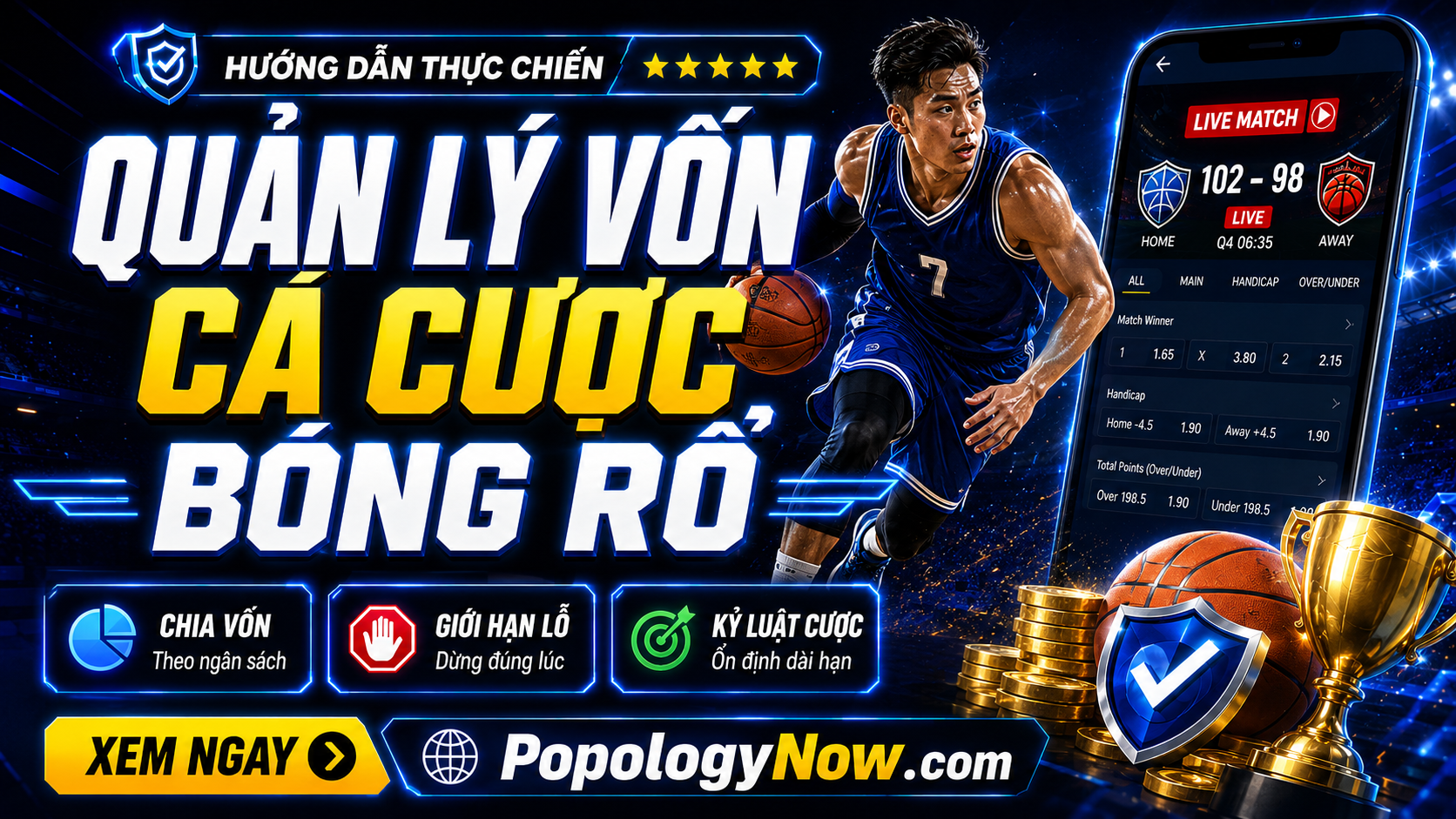 Quản lý vốn và tâm lý khi cá cược bóng rổ trực tuyến Quản lý vốn và tâm lý khi cá cược bóng rổ trực tuyến