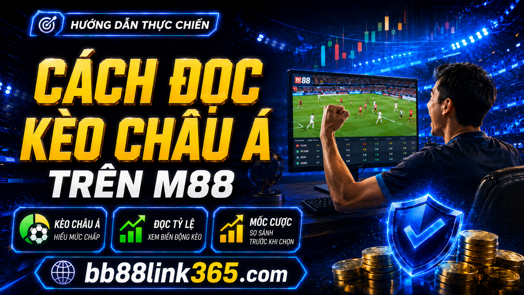 Cách đọc kèo châu Á trên M88 Cách đọc kèo châu Á trên M88