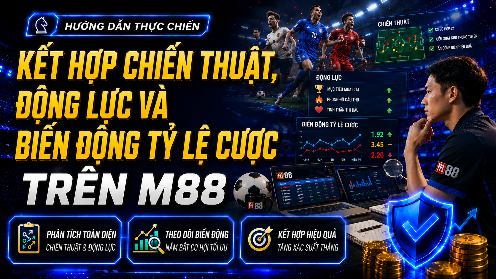 Kết hợp chiến thuật, động lực và biến động tỷ lệ cược Kết hợp chiến thuật, động lực và biến động tỷ lệ cược