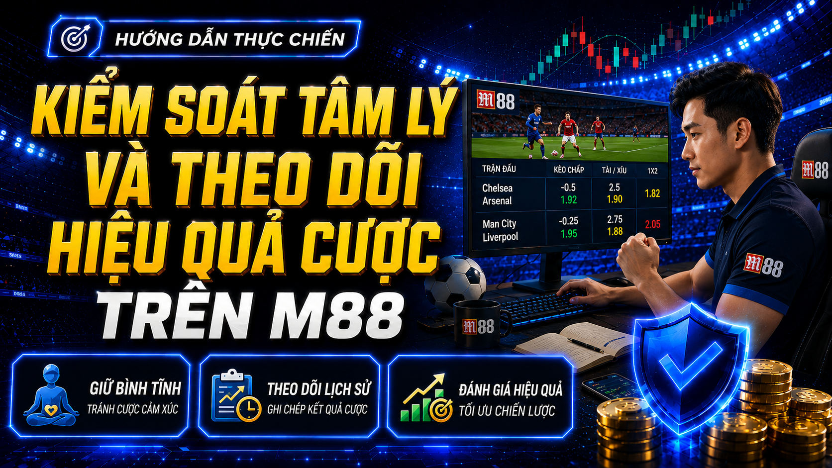 Kiểm soát tâm lý và theo dõi hiệu quả cược Kiểm soát tâm lý và theo dõi hiệu quả cược