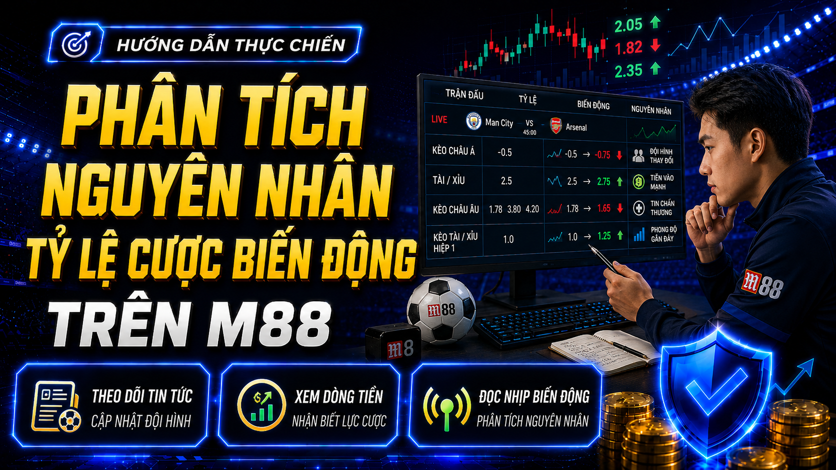 Phân tích nguyên nhân khiến tỷ lệ cược thay đổi