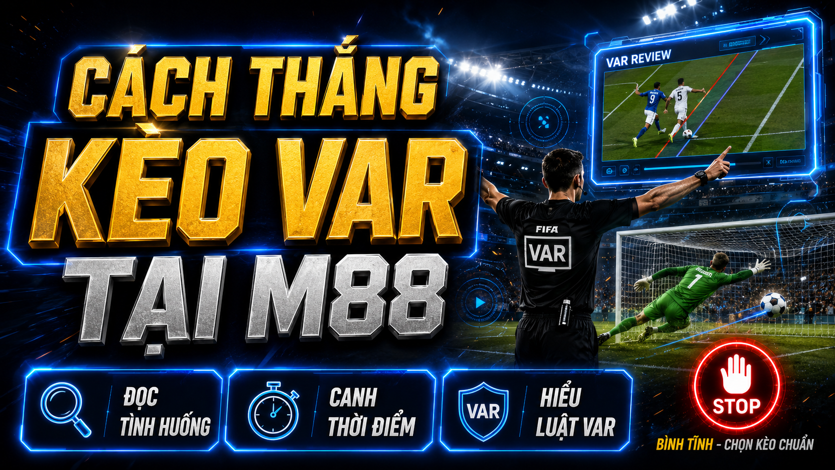 Quản lý vốn và tâm lý khi chơi kèo VAR tại M88