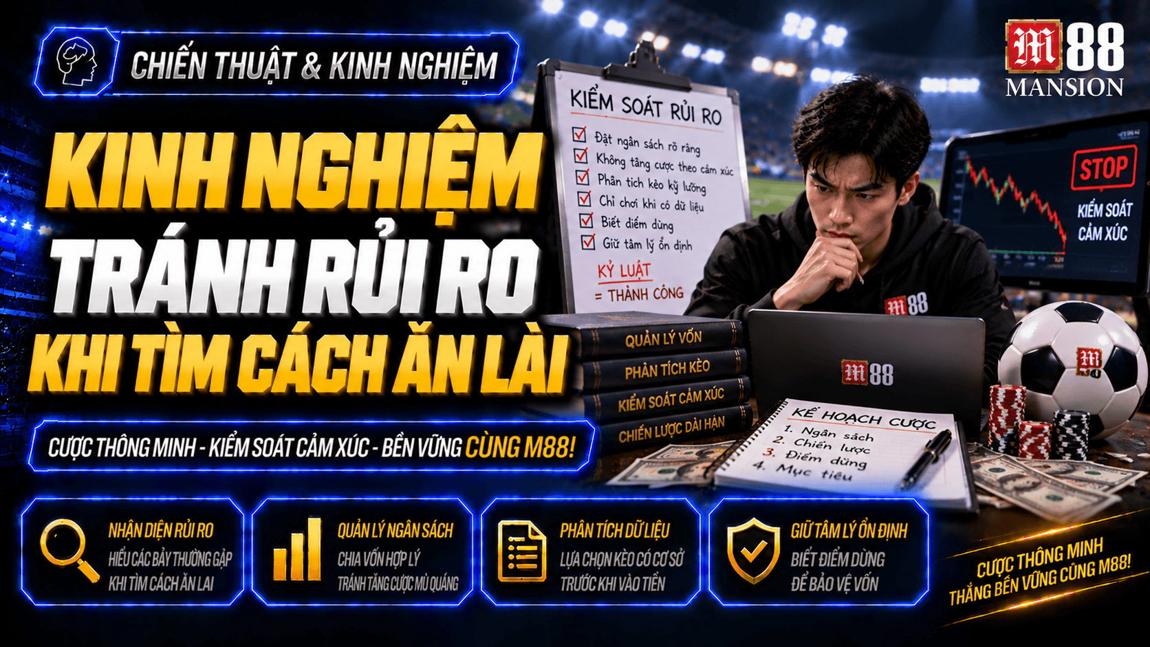 Kinh nghiệm tránh rủi ro khi tìm cách ăn lai bóng đá