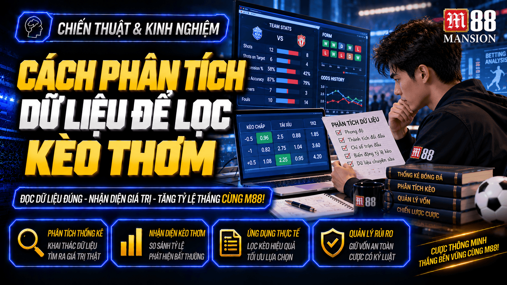 Cách phân tích dữ liệu để lọc kèo thơm chuẩn hơn Cách phân tích dữ liệu để lọc kèo thơm chuẩn hơn