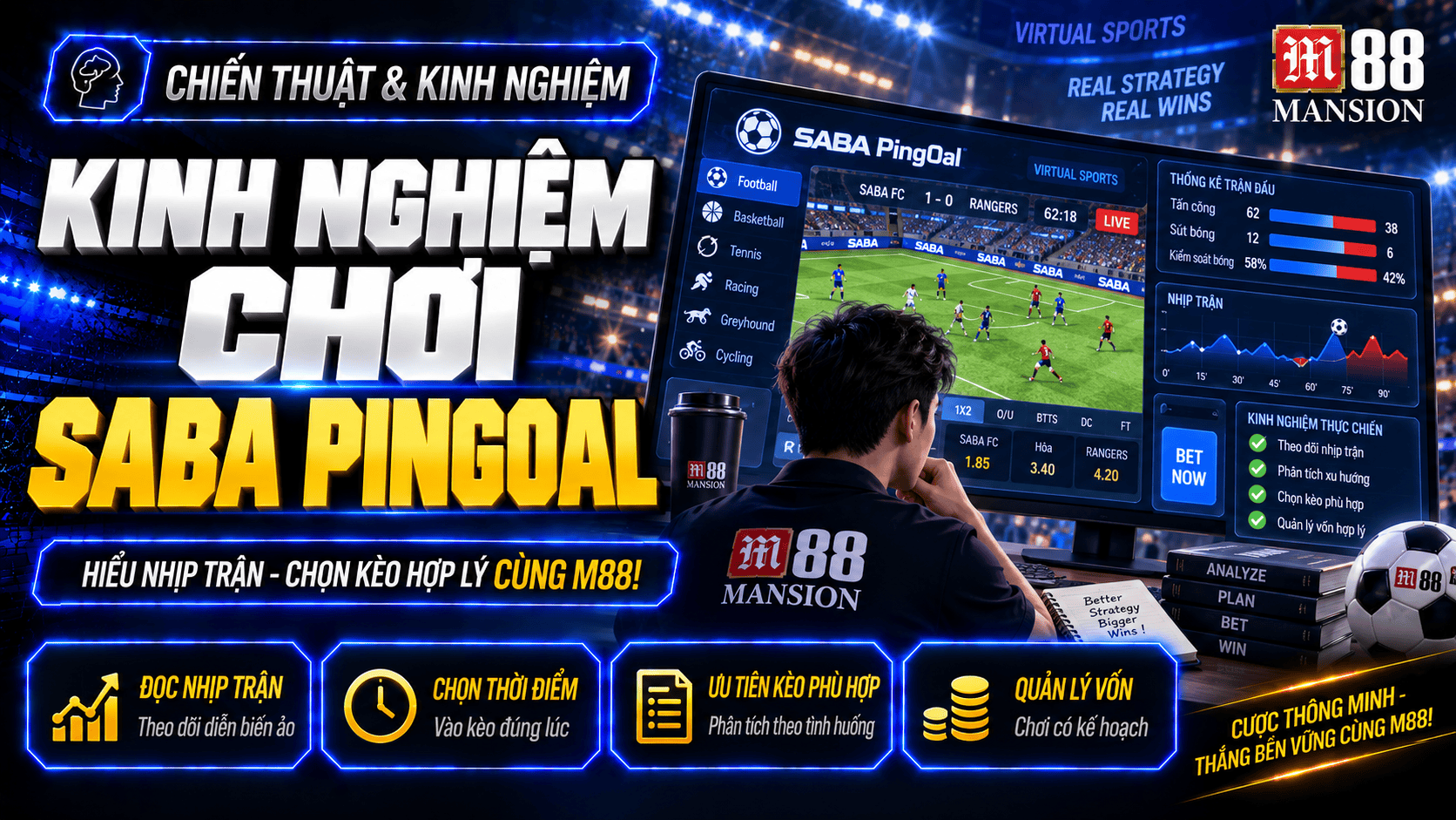 Kinh nghiệm chơi Saba PinGoal tỉnh táo và an toàn hơn