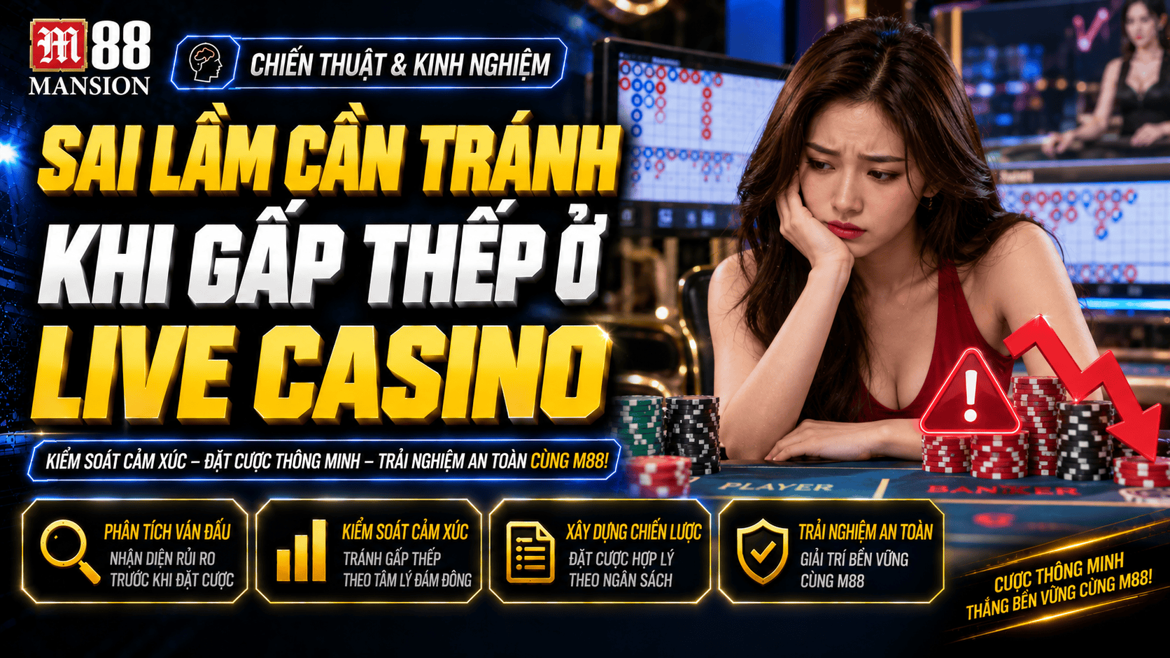 Sai lầm cần tránh khi gấp thếp ở live casino từ chuyên gia chia sẻ