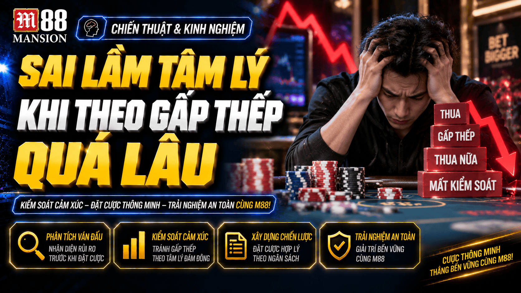 Sai lầm tâm lý khi theo gấp thếp quá lâu Sai lầm tâm lý khi theo gấp thếp quá lâu